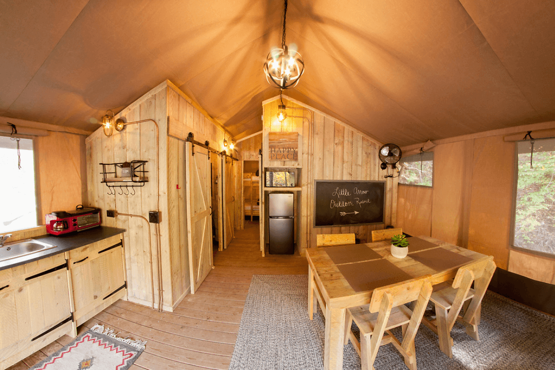 Luxury Glamping Great Smoky Mountains