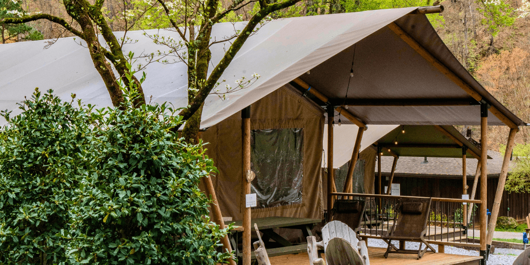 glamping tent